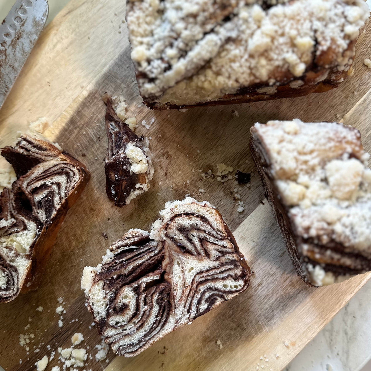 Chocolate babka