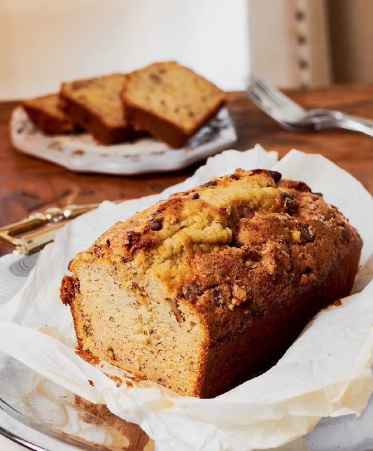 Banana loaf cake